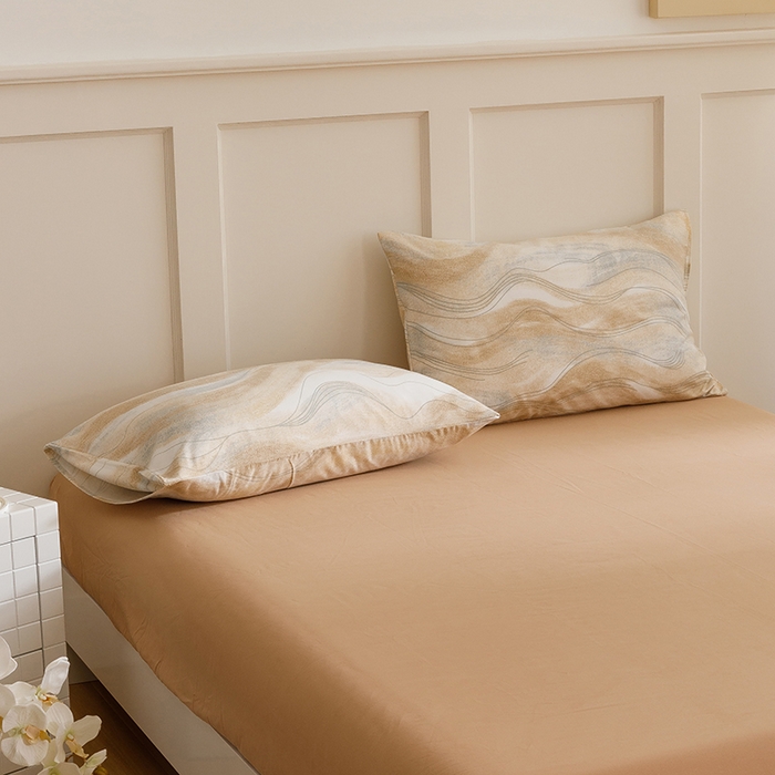 91家纺网 家纺一手货源 找家纺 （总）爱思佳 2025新款加厚全棉磨毛单品套件系列-单枕套