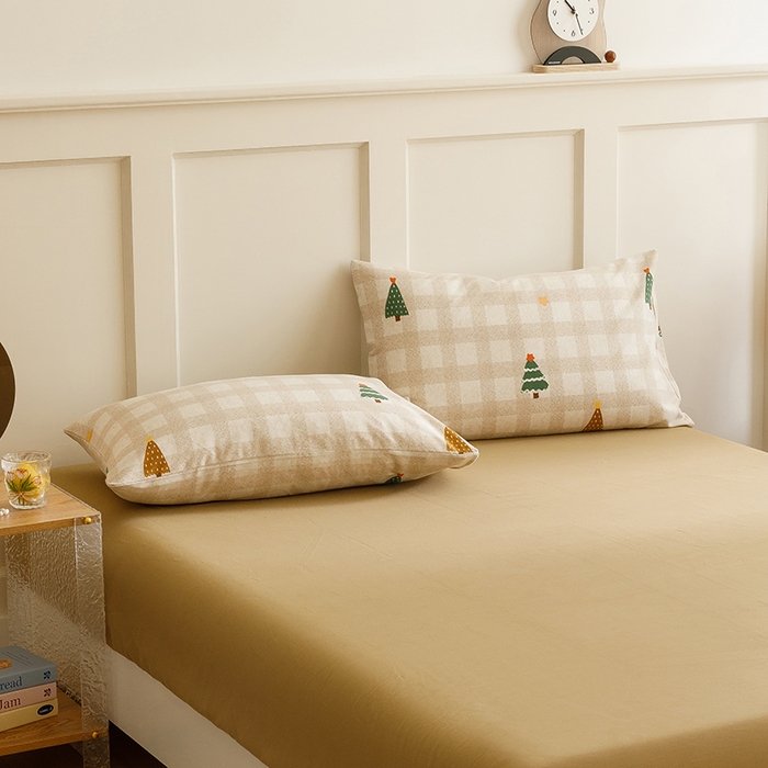 91家纺网 家纺一手货源 找家纺 （总）爱思佳 2025新款加厚全棉磨毛单品套件系列-单枕套