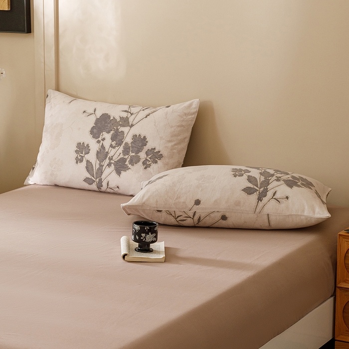 91家纺网 家纺一手货源 找家纺 （总）爱思佳 2025新款加厚全棉磨毛单品套件系列-单枕套