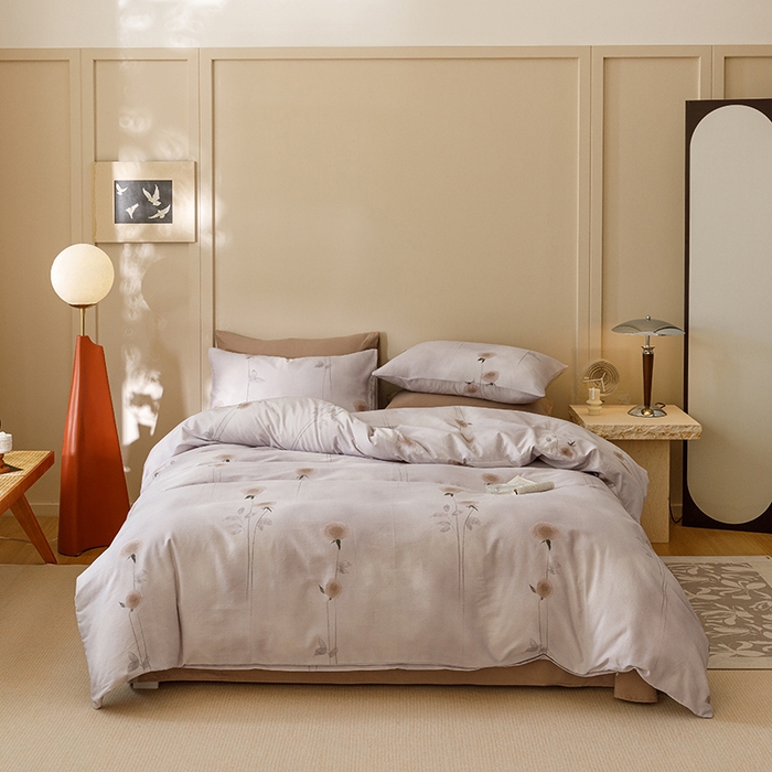 91家纺网 家纺一手货源 找家纺 （总）爱思佳 2025新款加厚全棉磨毛单品套件系列-单被套