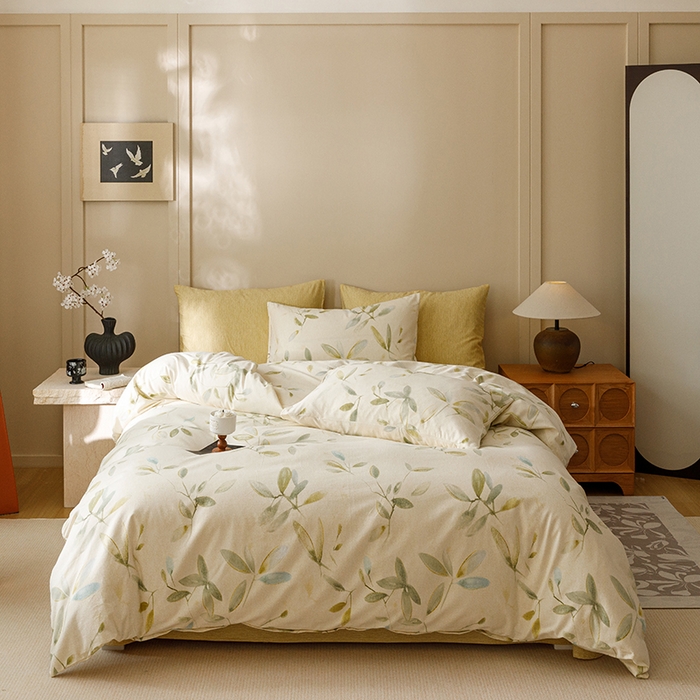 91家纺网 家纺一手货源 找家纺 （总）爱思佳 2025新款加厚全棉磨毛单品套件系列-单被套