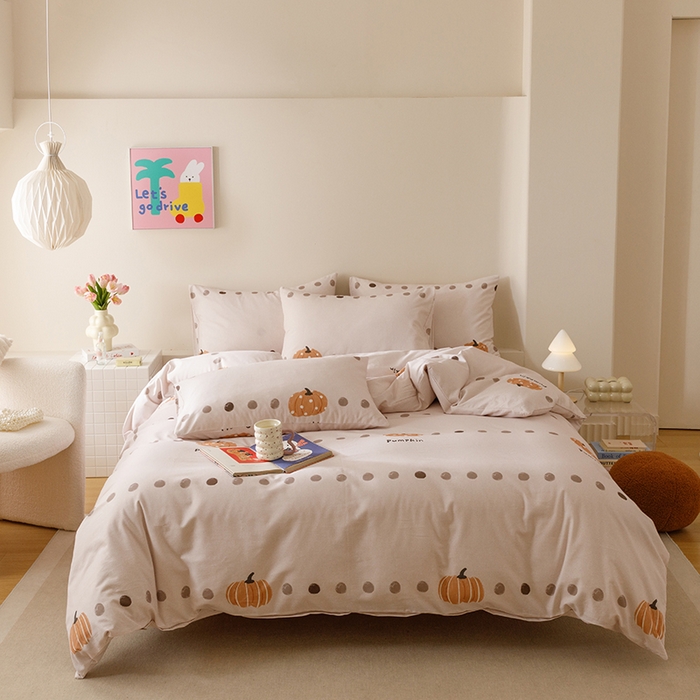 91家纺网 家纺一手货源 找家纺 （总）爱思佳 2025新款加厚全棉磨毛单品套件系列-单被套