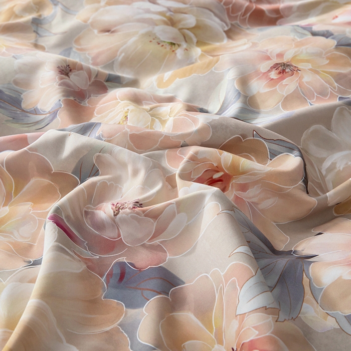 91家纺网 家纺一手货源 找家纺 找底底家纺 2025新款御锦棉印花四件套系列 繁花似锦