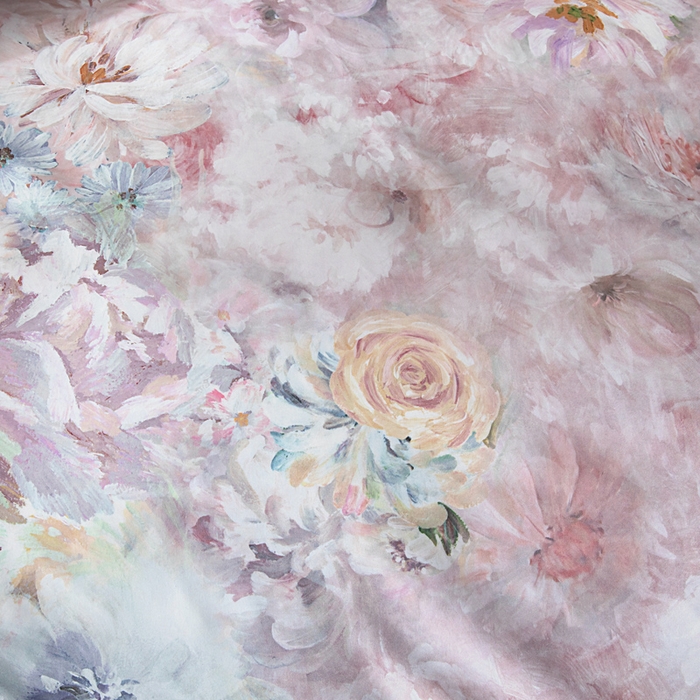 91家纺网 家纺一手货源 找家纺 找底底家纺 2025新款御锦棉印花四件套系列 芳香情丝