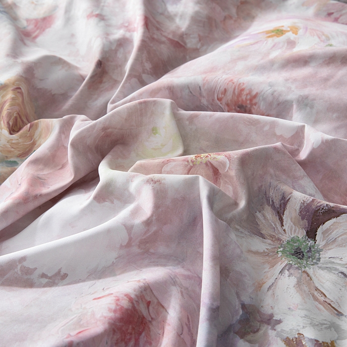 91家纺网 家纺一手货源 找家纺 找底底家纺 2025新款御锦棉印花四件套系列 芳香情丝