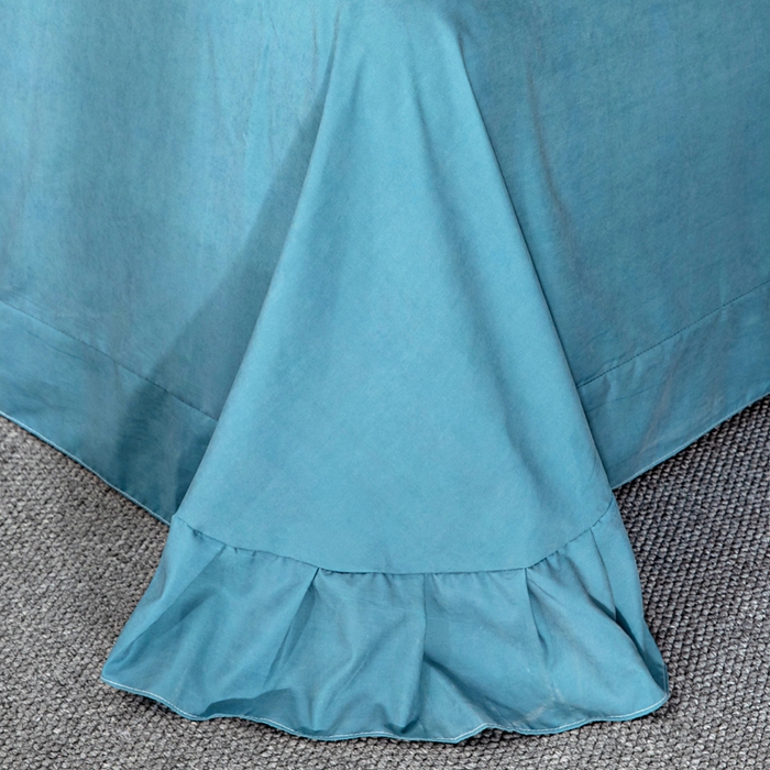 91家纺网 家纺一手货源 找家纺 找底底家纺 2025新款御锦棉印花四件套系列 芙朵