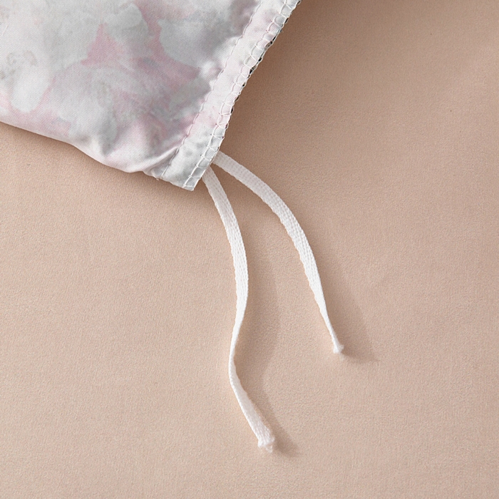 91家纺网 家纺一手货源 找家纺 找底底家纺 2025新款御锦棉印花四件套系列 复古花园