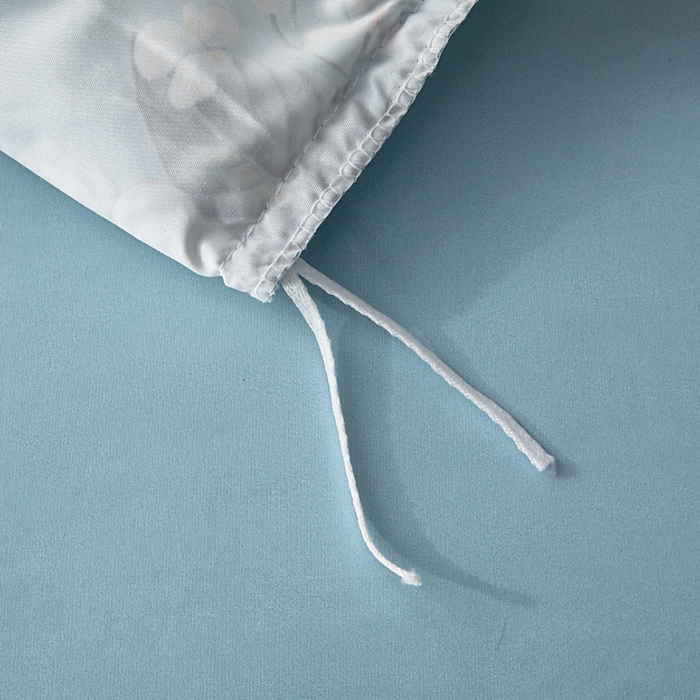 91家纺网 家纺一手货源 找家纺 找底底家纺 2025新款御锦棉印花四件套系列 花枝嫣然