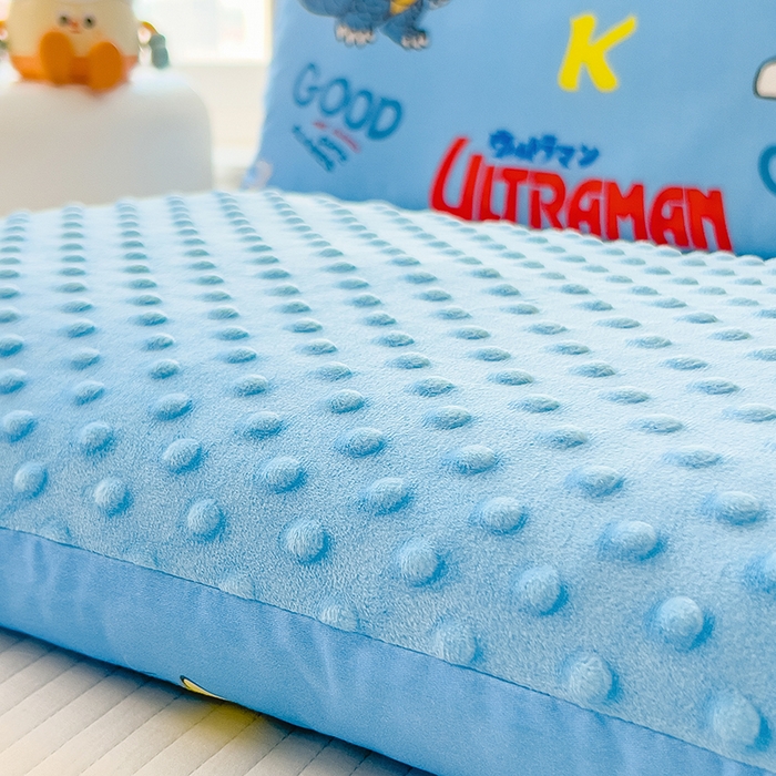 91家纺网 家纺一手货源 找家纺 （总）云恋 2025卡通全棉儿童豆豆枕午睡枕学生枕头幼儿园枕头小孩男孩女孩枕芯加枕套可拆卸