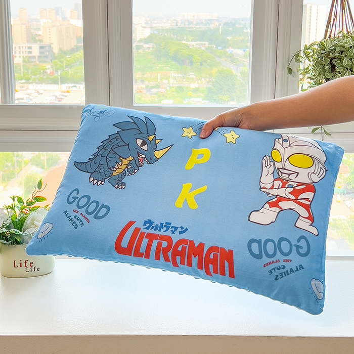 91家纺网 家纺一手货源 找家纺 （总）云恋 2025卡通全棉儿童豆豆枕午睡枕学生枕头幼儿园枕头小孩男孩女孩枕芯加枕套可拆卸