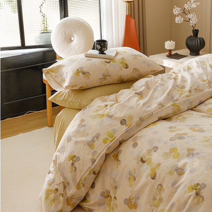 91家纺网 家纺一手货源 找家纺 爱思佳 2025新款加厚全棉磨毛单品套件系列-单被套 四季风