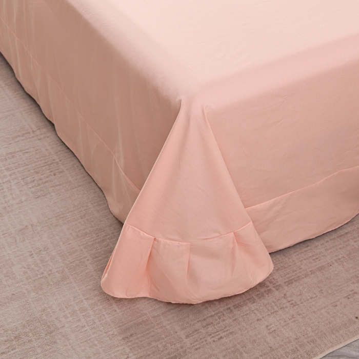 91家纺网 家纺一手货源 找家纺 U品汇 2025新品40S长绒棉加厚全棉纯棉陶瓷磨毛刺绣花四件套100%棉碳素磨毛 碧海蓝天-玲珑玉