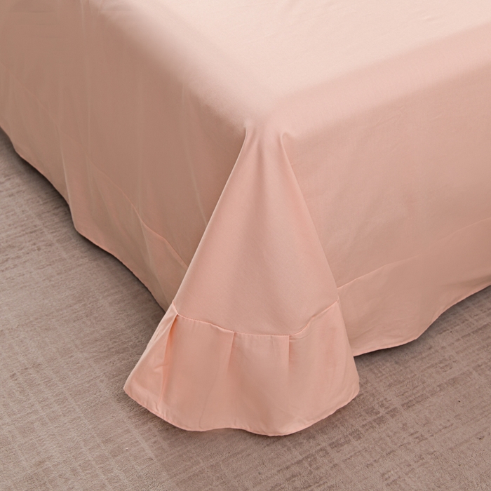 91家纺网 家纺一手货源 找家纺 U品汇 2025新品40S长绒棉加厚全棉纯棉陶瓷磨毛刺绣花四件套100%棉碳素磨毛 春漫-玲珑玉