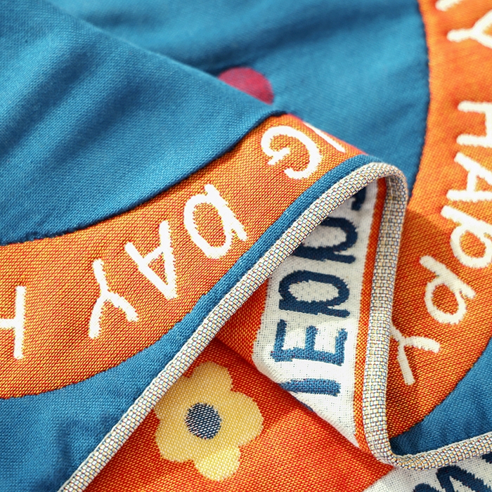 91家纺网 家纺一手货源 找家纺 （总）朴尔家纺-毛巾被2025新款全棉加厚八层纱布大版花萌宠絮花系列枕巾