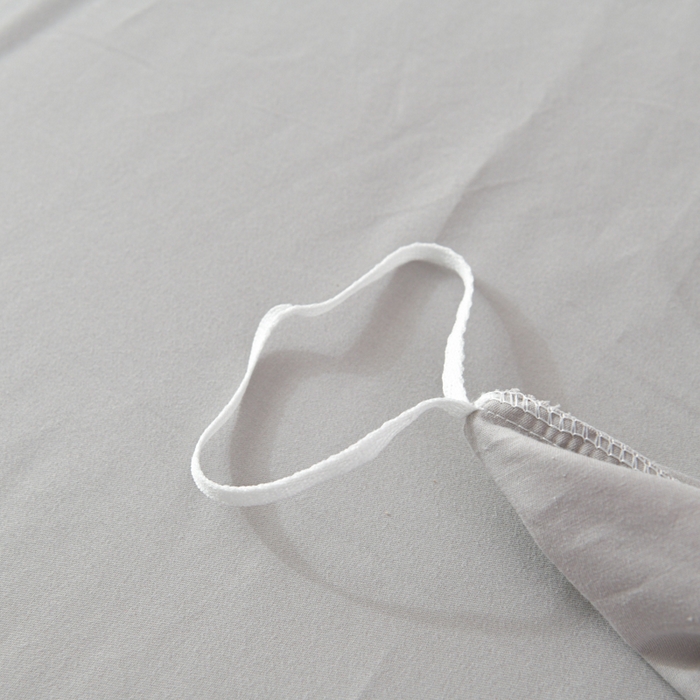 91家纺网 家纺一手货源 找家纺 U品汇 2025新品40S长绒棉加厚全棉纯棉陶瓷磨毛刺绣花四件套100%棉碳素磨毛 春漫-银灰