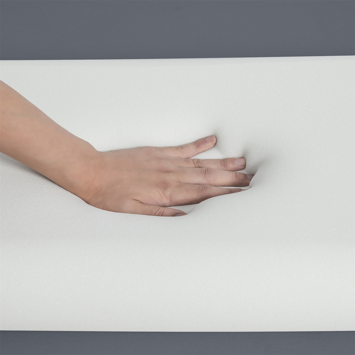 91家纺网 家纺一手货源 找家纺 麦肯锡 2025新款太空零压记忆枕  枕头枕芯 灰色12cm/只（含礼盒） 40*70cm