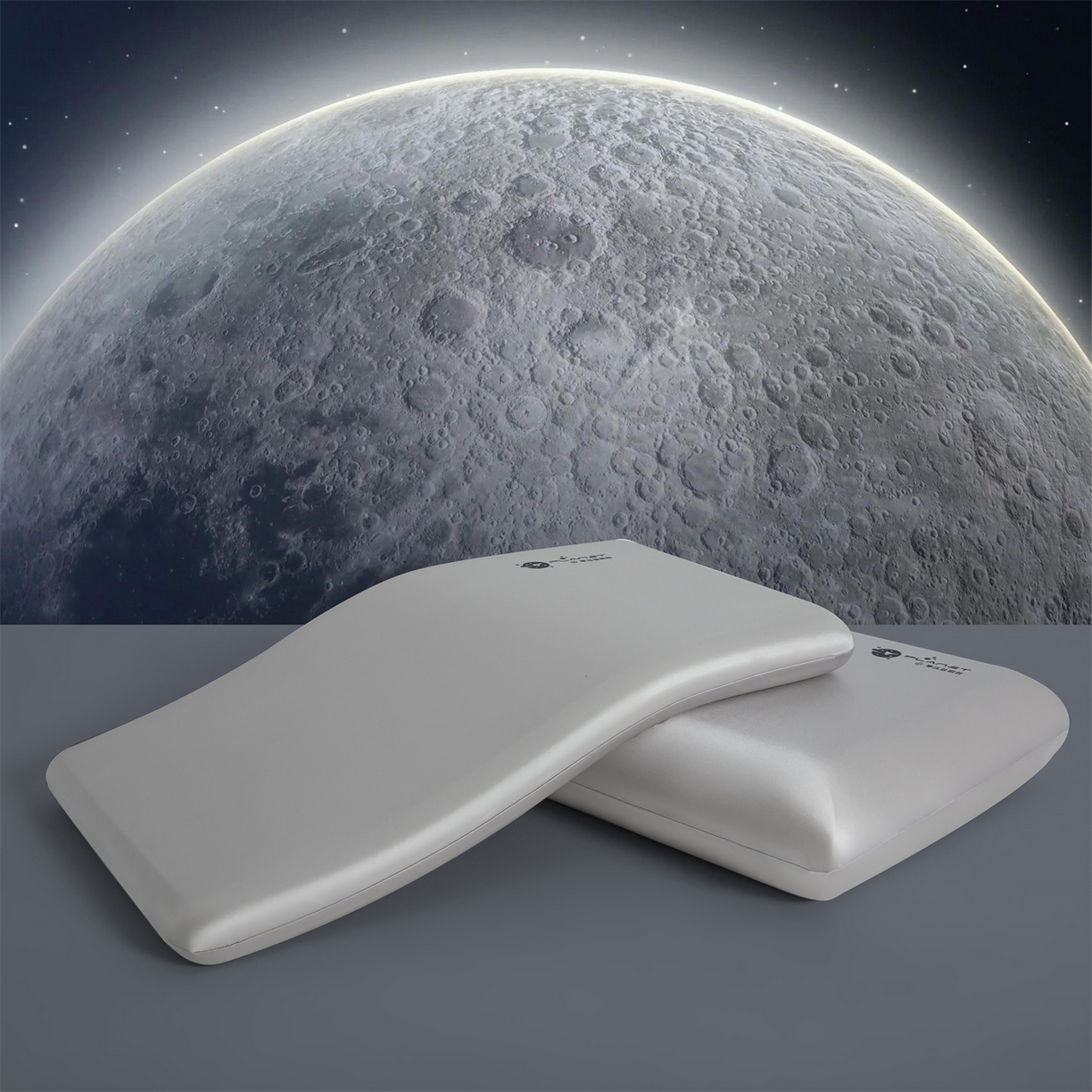 91家纺网 家纺一手货源 找家纺 麦肯锡 2025新款太空零压记忆枕  枕头枕芯 灰色8cm/对（无礼盒） 40*70cm