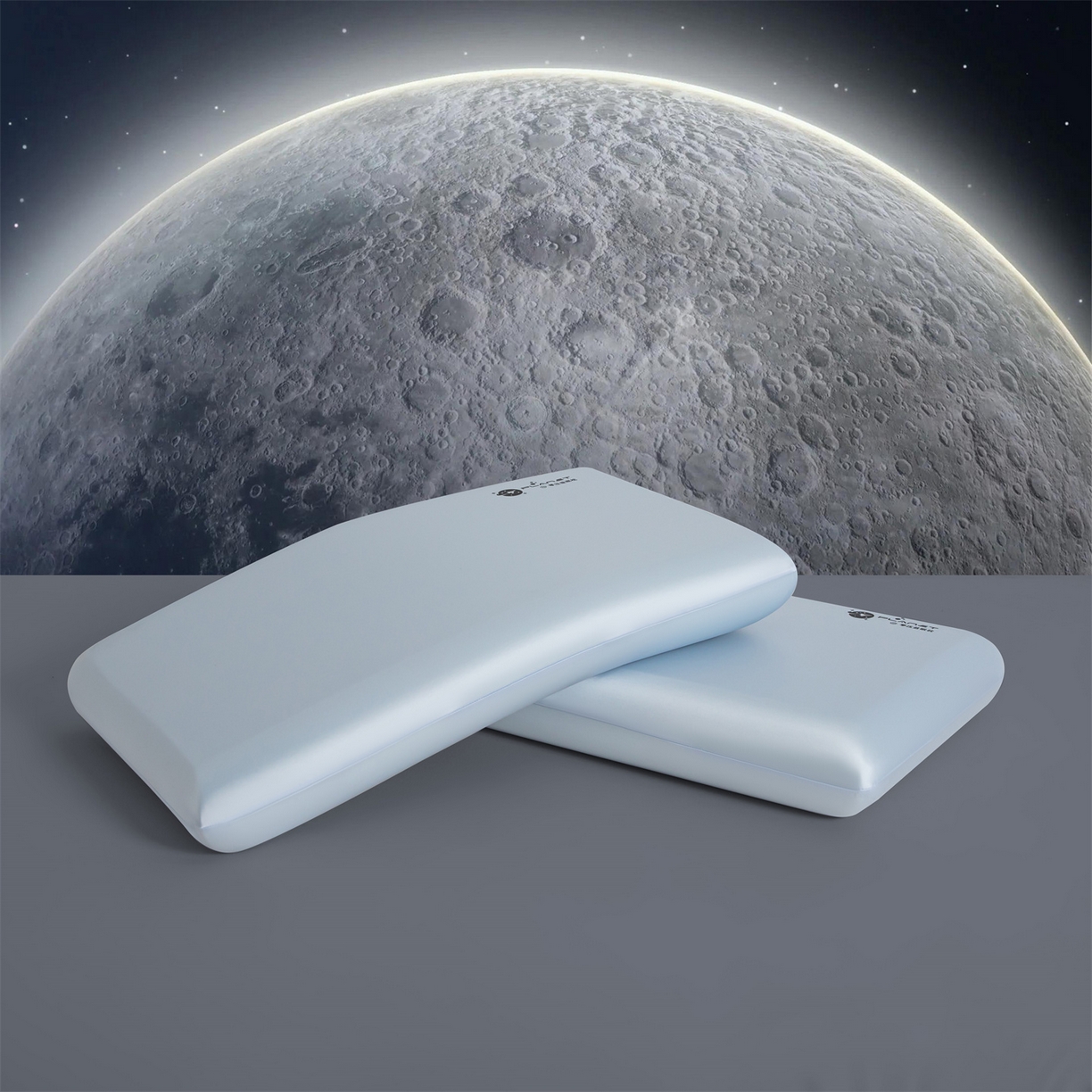 91家纺网 家纺一手货源 找家纺 麦肯锡 2025新款太空零压记忆枕  枕头枕芯 蓝色8cm/对（无礼盒） 40*70cm