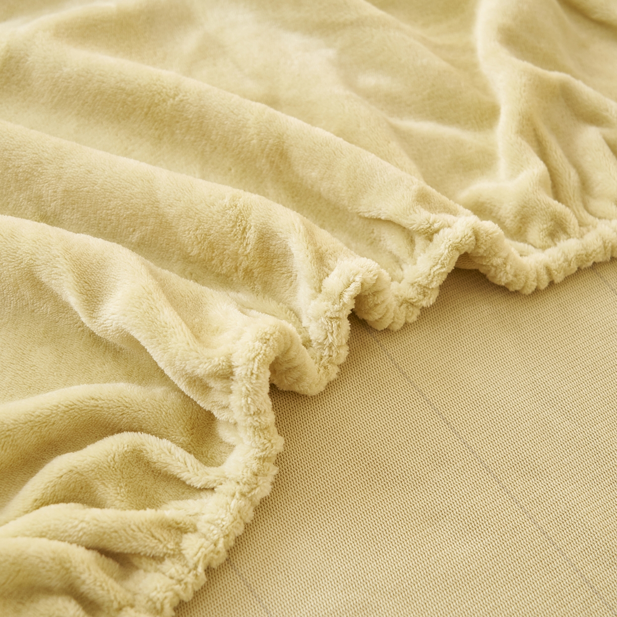 91家纺网 家纺一手货源 找家纺 （总）简爱 2025新款纯色牛奶绒单床笠