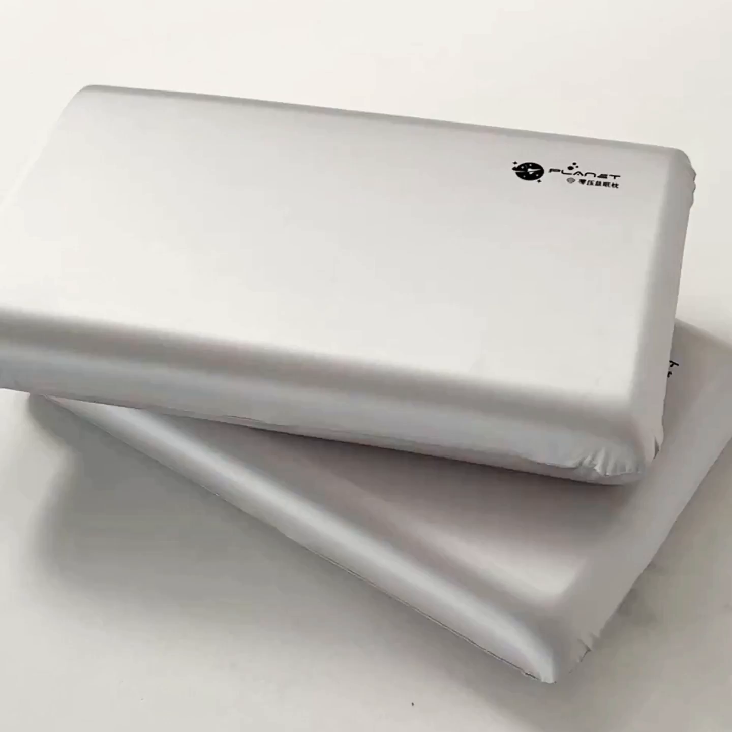 91家纺网 家纺一手货源 找家纺 麦肯锡 2025新款太空零压记忆枕  枕头枕芯 灰色12cm/对（无礼盒） 40*70cm