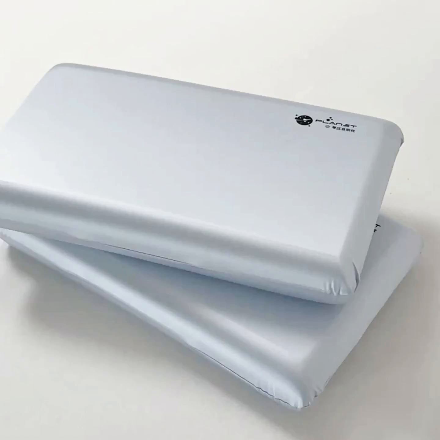 91家纺网 家纺一手货源 找家纺 麦肯锡 2025新款太空零压记忆枕  枕头枕芯 蓝色6cm/对（含礼盒） 40*70cm