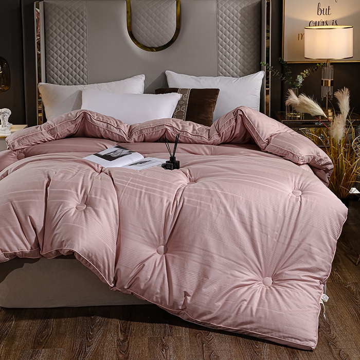 91家纺网 家纺一手货源 找家纺 （总）爱衫妮2025新款母婴级全棉纯棉提花大豆被纯棉春秋被冬被子被芯（含买家秀）