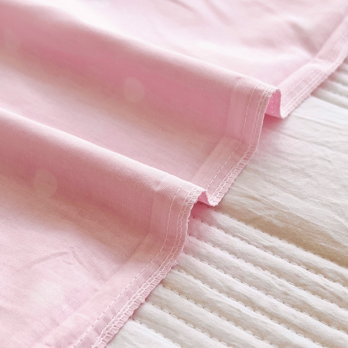 91家纺网 家纺一手货源 找家纺 吉咪兔 2025新款正版三丽鸥库洛米美乐蒂幼儿园被子三件套纯棉被褥六件套午睡波点美乐蒂