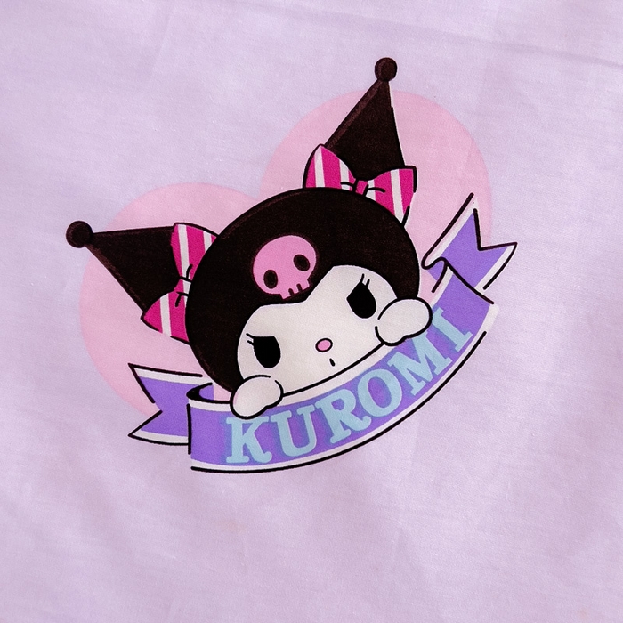 91家纺网 家纺一手货源 找家纺 吉咪兔 2025新款正版三丽鸥库洛米美乐蒂幼儿园被子三件套纯棉被褥六件套午睡蛋糕库洛米