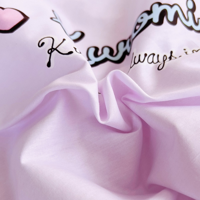 91家纺网 家纺一手货源 找家纺 吉咪兔 2025新款正版三丽鸥库洛米美乐蒂幼儿园被子三件套纯棉被褥六件套午睡蛋糕库洛米