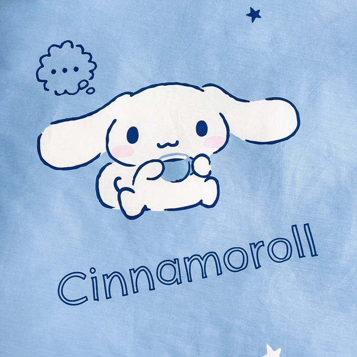 91家纺网 家纺一手货源 找家纺 吉咪兔 2025新款正版三丽鸥库洛米美乐蒂幼儿园被子三件套纯棉被褥六件套午睡调皮玉桂狗