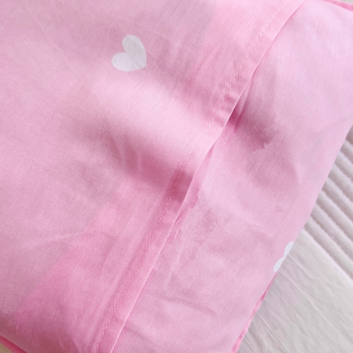 91家纺网 家纺一手货源 找家纺 吉咪兔 2025新款正版三丽鸥库洛米美乐蒂幼儿园被子三件套纯棉被褥六件套午睡粉格美乐蒂