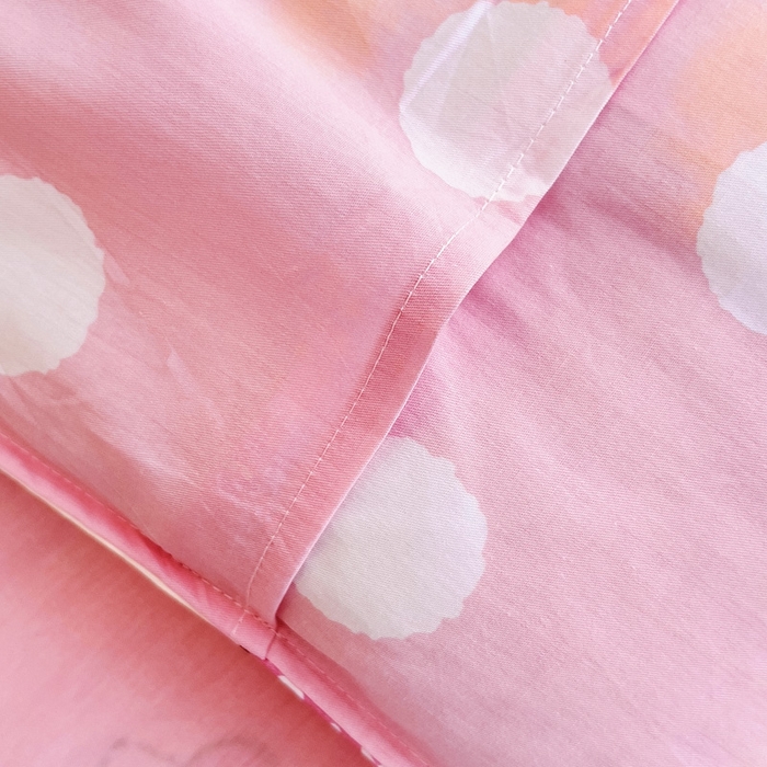 91家纺网 家纺一手货源 找家纺 吉咪兔 2025新款正版三丽鸥库洛米美乐蒂幼儿园被子三件套纯棉被褥六件套午睡公主凯蒂