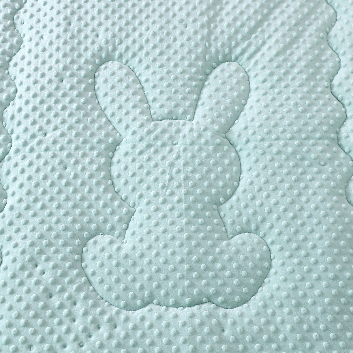 91家纺网 家纺一手货源 找家纺 肖恩毯业 2025秋冬小海星款针织棉宝宝绒豆豆被 恐龙星语