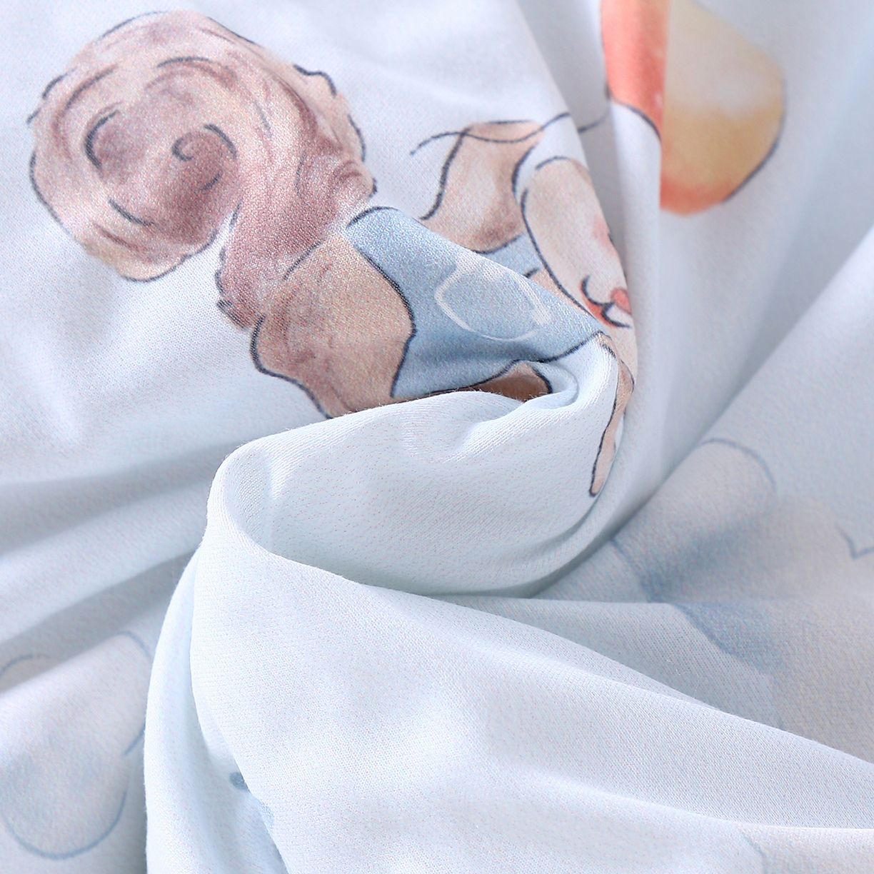 91家纺网 家纺一手货源 找家纺 （总）肖恩毯业 2025秋冬小海星款针织棉宝宝绒豆豆被