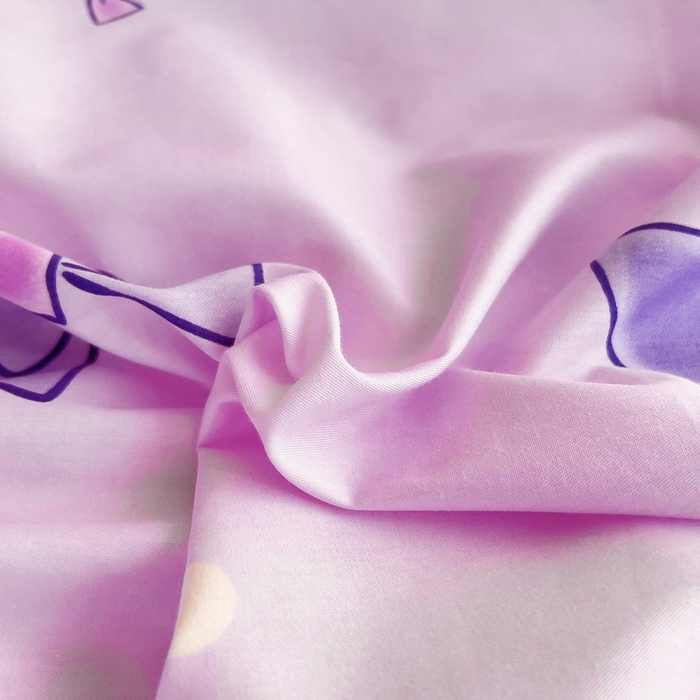 91家纺网 家纺一手货源 找家纺 吉咪兔 2025新款正版三丽鸥库洛米美乐蒂幼儿园被子三件套纯棉被褥六件套午睡气球库洛米