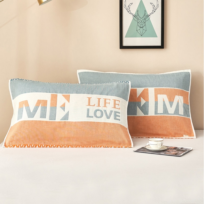 91家纺网 家纺一手货源 找家纺 （总）朴尔家纺-毛巾被2025新款全棉四层纱布休闲枕巾