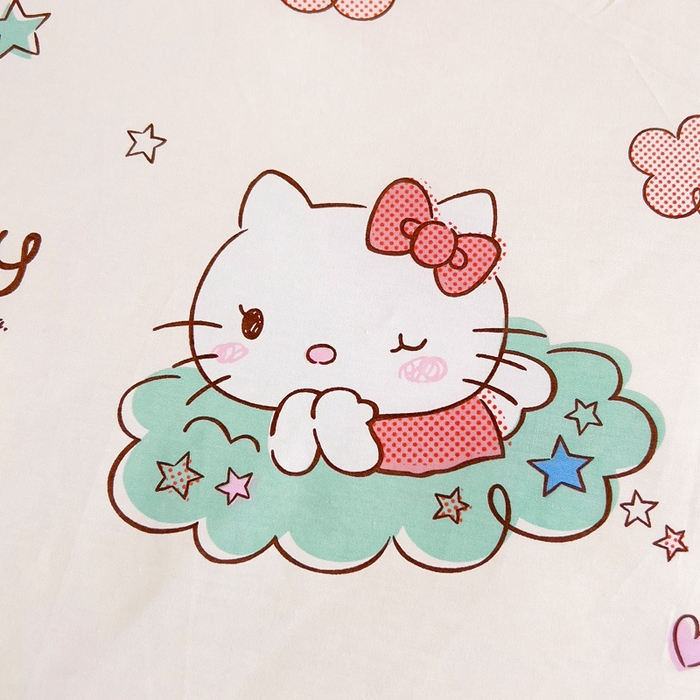 91家纺网 家纺一手货源 找家纺 吉咪兔 2025新款正版三丽鸥库洛米美乐蒂幼儿园被子三件套纯棉被褥六件套午睡甜心凯蒂