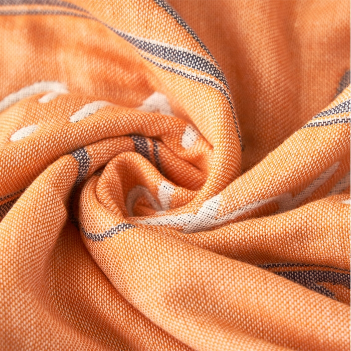 91家纺网 家纺一手货源 找家纺 朴尔家纺-毛巾被2025新款全棉四层纱布休闲枕巾 摩登时代-黄