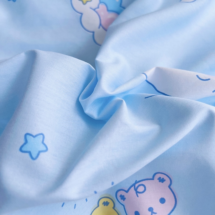 91家纺网 家纺一手货源 找家纺 吉咪兔 2025新款正版三丽鸥库洛米美乐蒂幼儿园被子三件套纯棉被褥六件套午睡云朵玉桂狗