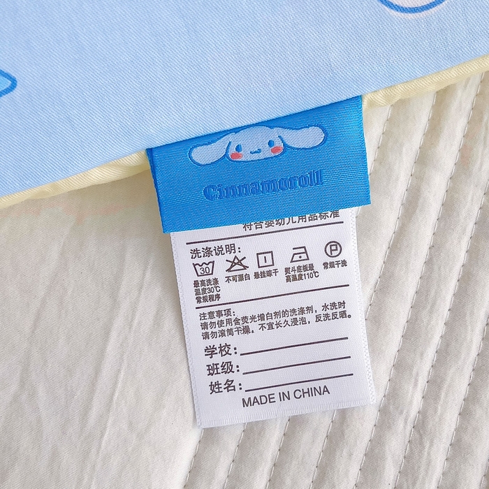 91家纺网 家纺一手货源 找家纺 吉咪兔 2025新款正版三丽鸥库洛米美乐蒂幼儿园被子三件套纯棉被褥六件套午睡云朵玉桂狗