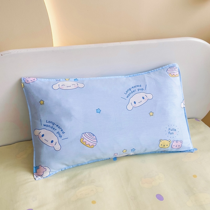 91家纺网 家纺一手货源 找家纺 吉咪兔 2025新款正版三丽鸥库洛米美乐蒂幼儿园被子三件套纯棉被褥六件套午睡云朵玉桂狗