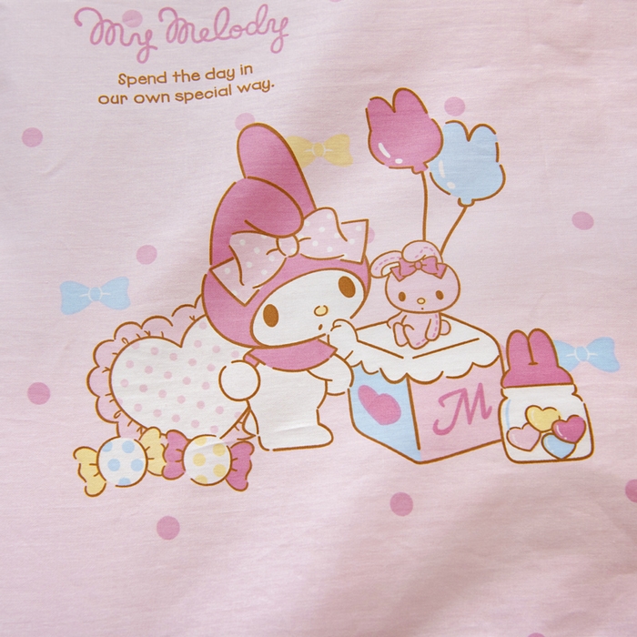 91家纺网 家纺一手货源 找家纺 吉咪兔 2025新款正版三丽鸥库洛米美乐蒂幼儿园被子三件套纯棉被褥六件套午睡童趣美乐蒂