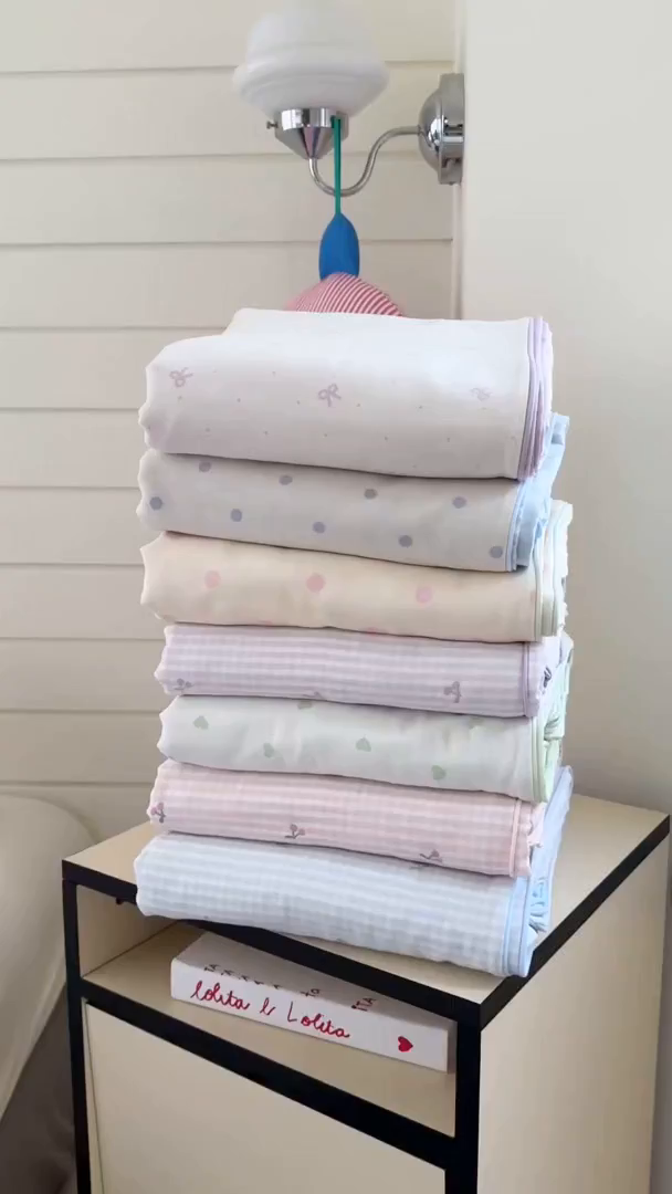 91家纺网 家纺一手货源 找家纺 麦伦家居 2025新品嵌绳款全棉双层纱四件套 组合图