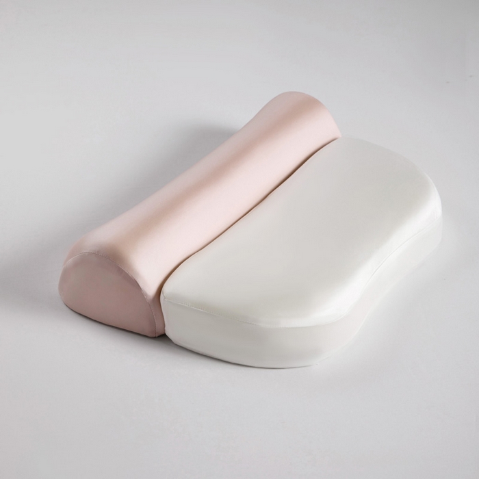 91家纺网 家纺一手货源 找家纺 （总）靓星家纺 2025新款牵引记忆枕芯锦氨透气凉感零压深睡记忆牵引按摩枕芯枕头