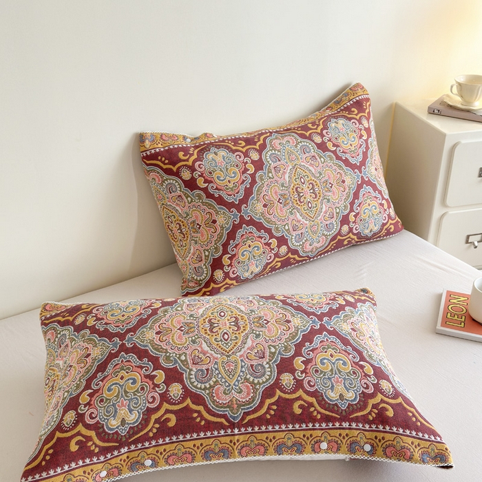 91家纺网 家纺一手货源 找家纺 （总）朴尔家纺-毛巾被2025新款半包可调节暗扣魔术全棉三层纱布枕巾