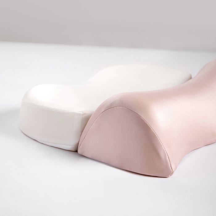 91家纺网 家纺一手货源 找家纺 （总）靓星家纺 2025新款牵引记忆枕芯锦氨透气凉感零压深睡记忆牵引按摩枕芯枕头