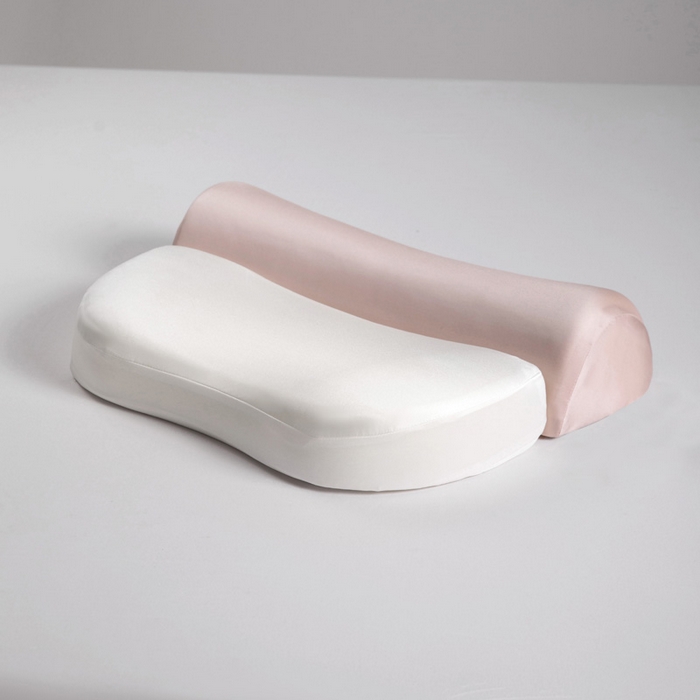 91家纺网 家纺一手货源 找家纺 （总）靓星家纺 2025新款牵引记忆枕芯锦氨透气凉感零压深睡记忆牵引按摩枕芯枕头