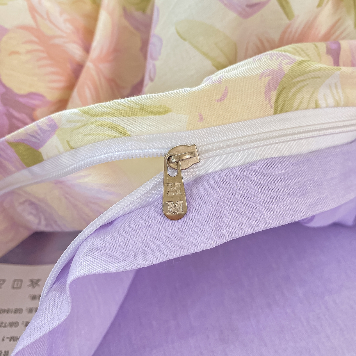 91家纺网 家纺一手货源 找家纺 黑马家居 2025新款13070全棉田园小清新四件套系列 花漾