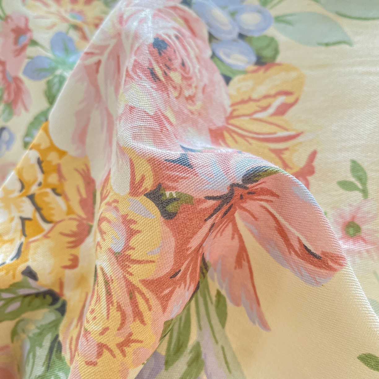 91家纺网 家纺一手货源 找家纺 黑马家居 2025新款13070全棉田园小清新四件套系列 凯蒂猫