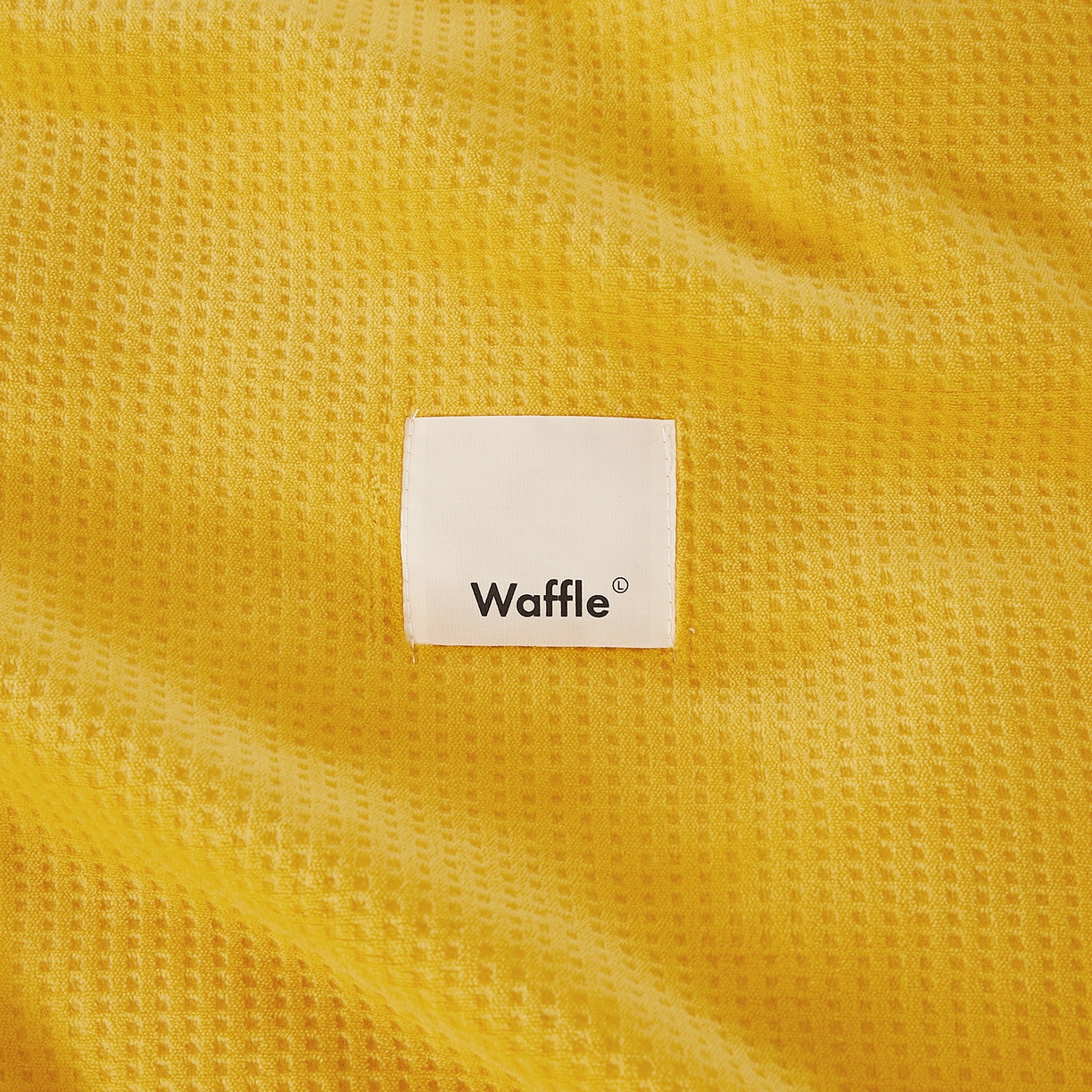 91家纺网 家纺一手货源 找家纺 莱家富 2026新款跨境A类华夫格牛奶绒双面毛毯轻奢休闲盖毯子多功能午睡办公室用毯 黄色